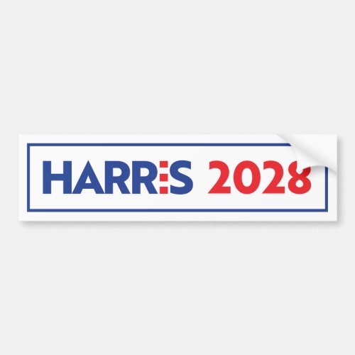 Kamala Harris 2028 Bumper Sticker