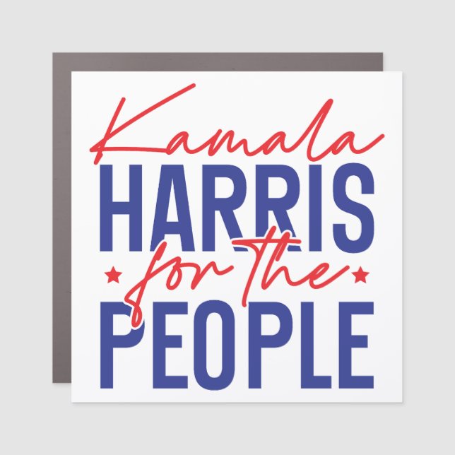 Kamala Harris 2028 Car Magnet (Front)