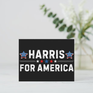 Kamala Harris 2028 Holiday Postcard