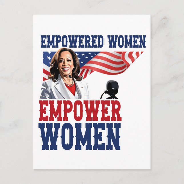 Kamala Harris 2028 Postcard (Front)