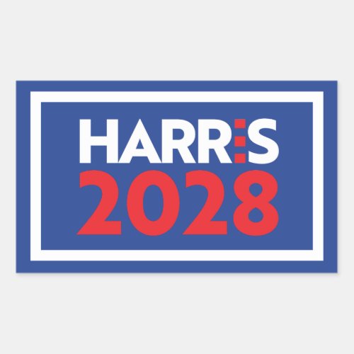 Kamala Harris 2028 Rectangular Sticker