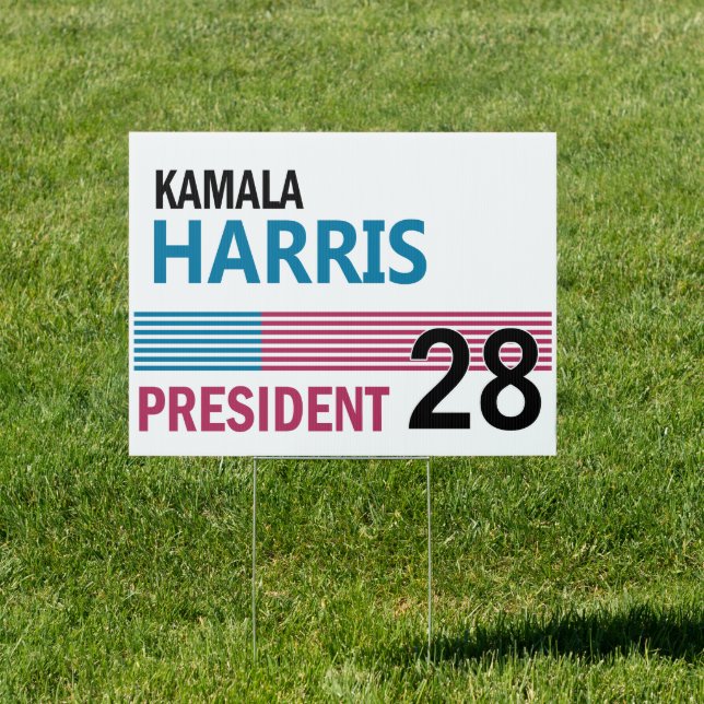 Kamala Harris 2028 Sign (Insitu)