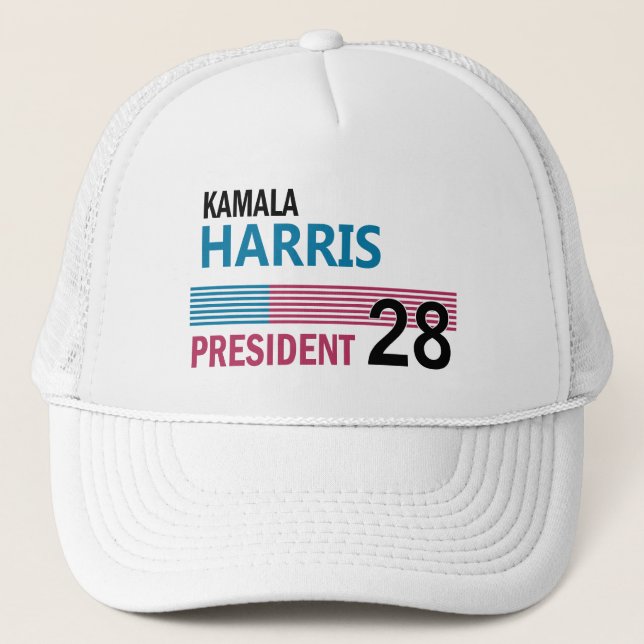 Kamala Harris 2028 Trucker Hat (Front)