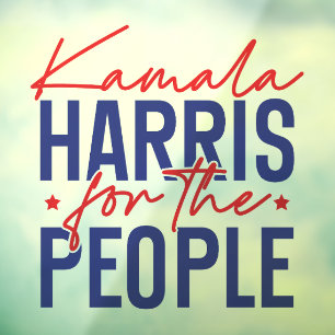 Kamala Harris 2028 Window Cling