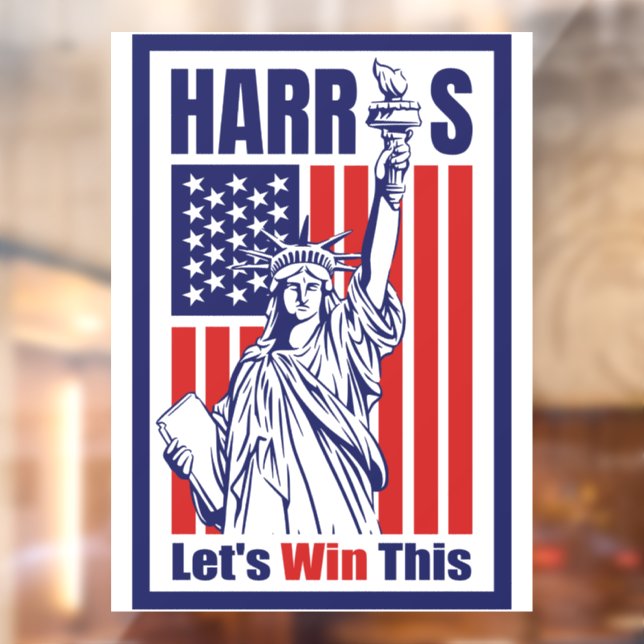 Kamala Harris 2028 Window Cling (Sheet 2)