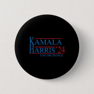 Kamala Harris 24 For The People Election 2024 Button