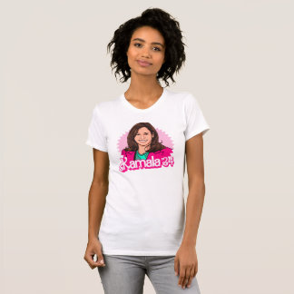 Kamala Harris '24 in Pink T-Shirt