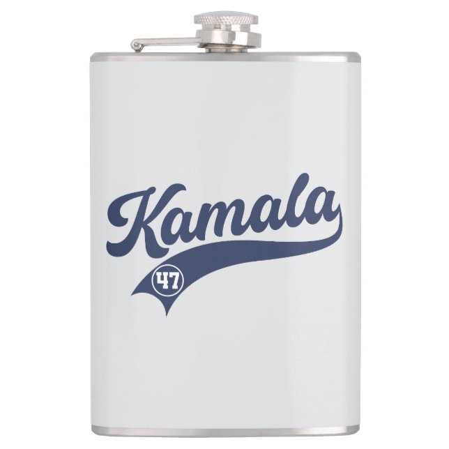 Kamala Harris 47 President  Flask (Front)