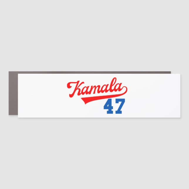 Kamala Harris 47 th - President 47 th Car Magnet (Front)