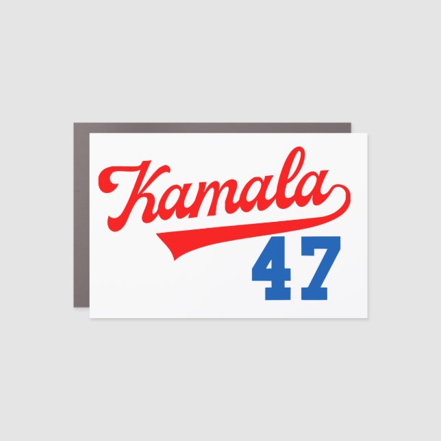 Kamala Harris 47 th - President 47 th Car Magnet (Front)