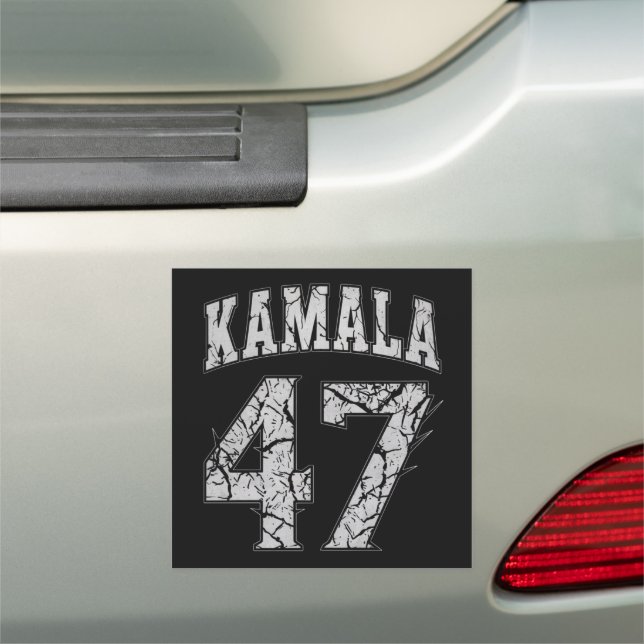 Kamala Harris 47 th President USA America 2024 Car Magnet (In Situ)