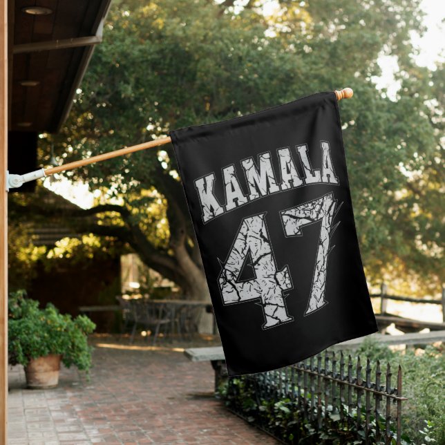 Kamala Harris 47 th President USA America 2024 House Flag (In SItu)
