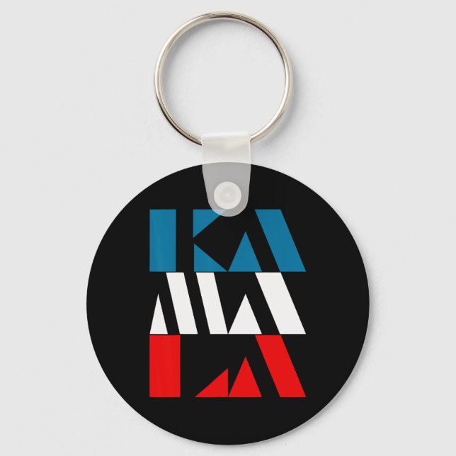 Kamala Harris 47th  Keychain (Front)