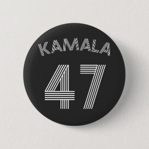 Kamala Harris 47th president Election Gift Button