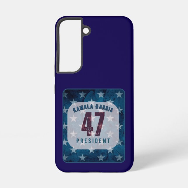 Kamala Harris 47th President Samsung Galaxy Case (Back)