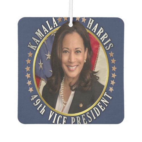 Kamala Harris 49th Vice President Commemorative Air Freshener