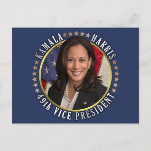 Kamala Harris 49th Vice President Commemorative Postcard