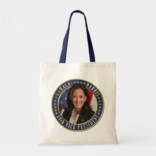 Kamala Harris 49th Vice President Commemorative Tote Bag