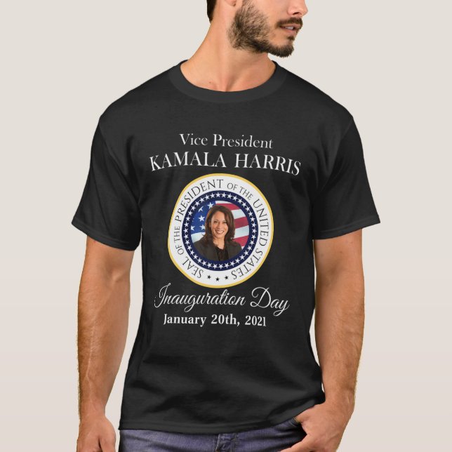 Kamala Harris 49Th Vice President Inauguration Day T-Shirt (Front)