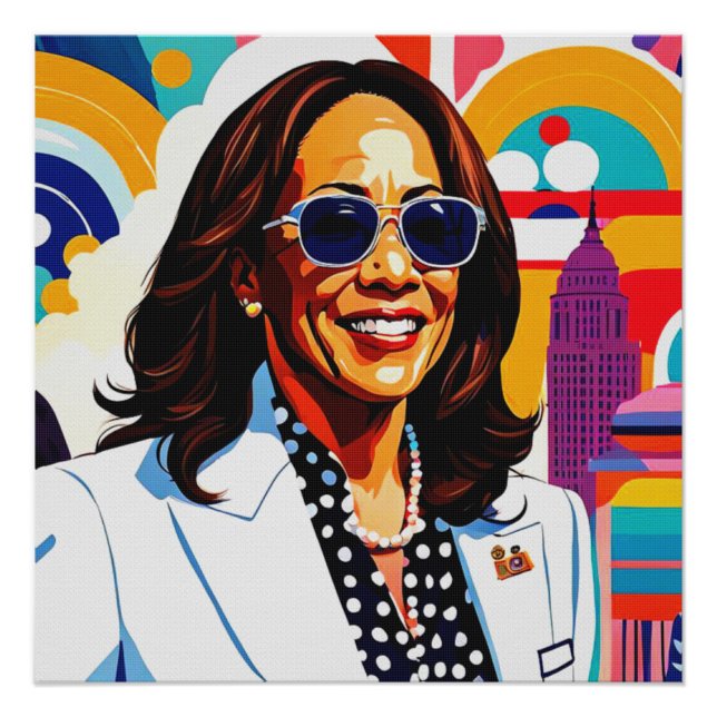 KAMALA HARRIS 5 POSTER (Front)