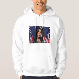 Kamala Harris & American Dream Quote Hoodie