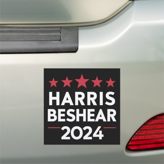 Kamala Harris Andy Beshear 2024 Harris Beshear 202 Car Magnet (In Situ)