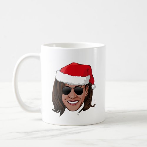 Kamala Harris Aviators Holiday Coffee Mug