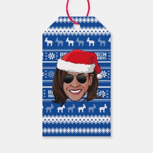 Kamala Harris Aviators Holiday Gift Tags