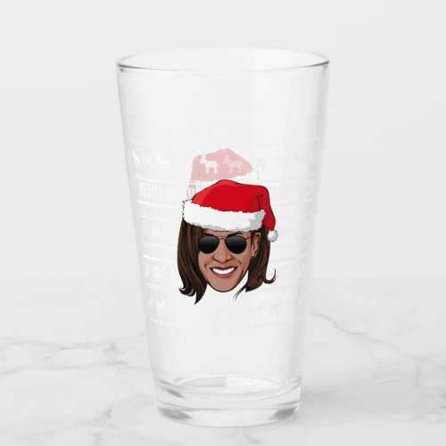 Kamala Harris Aviators Holiday Glass