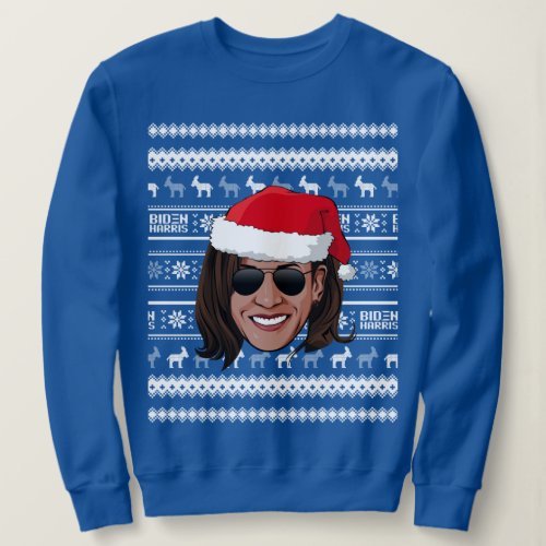 Kamala Harris Aviators Holiday Sweatshirt