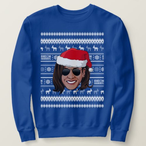 Kamala Harris Aviators Holiday Sweatshirt