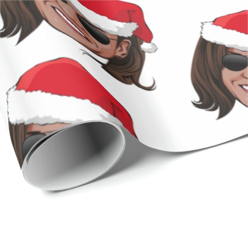 Kamala Harris Aviators Holiday Wrapping Paper