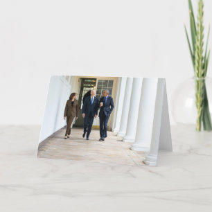 Kamala Harris Barack Obama & Joe Biden Holiday Card