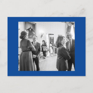 Kamala Harris & Barack Obama  Postcard