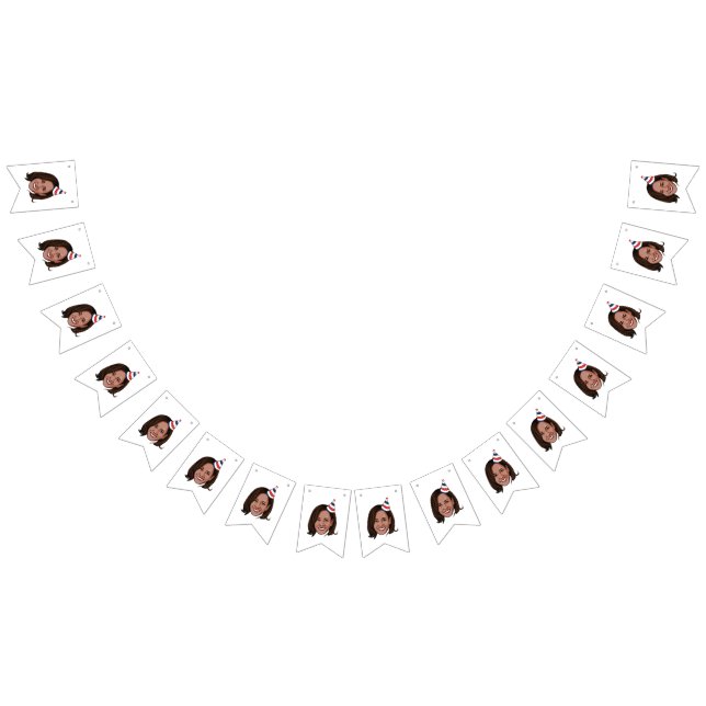 Kamala Harris Birthday Bunting Flags (All)