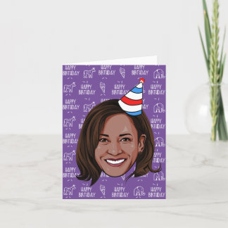 KAMALA HARRIS Birthday Card