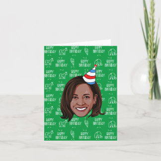 KAMALA HARRIS Birthday Card