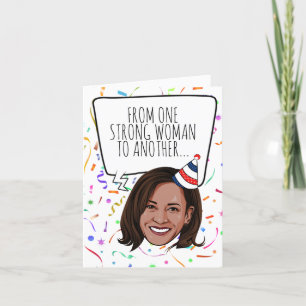 Kamala Harris Birthday: From One Strong Woman Card