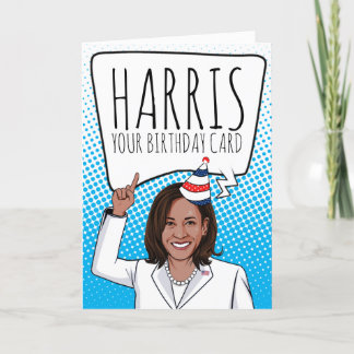 Kamala Harris Birthday: Harris Your Birthday Card