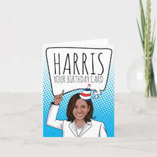 Kamala Harris Birthday: Harris Your Birthday Card