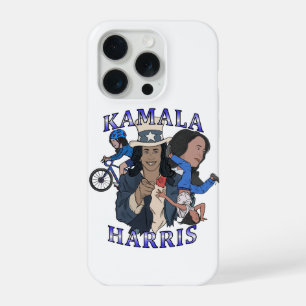 Kamala Harris Bootleg Rap Style Election iPhone 15 Pro Case