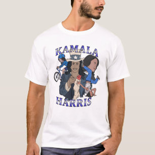 Kamala Harris Bootleg Rap Style Election T-Shirt