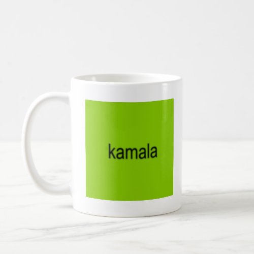 Kamala Harris brat cover mug