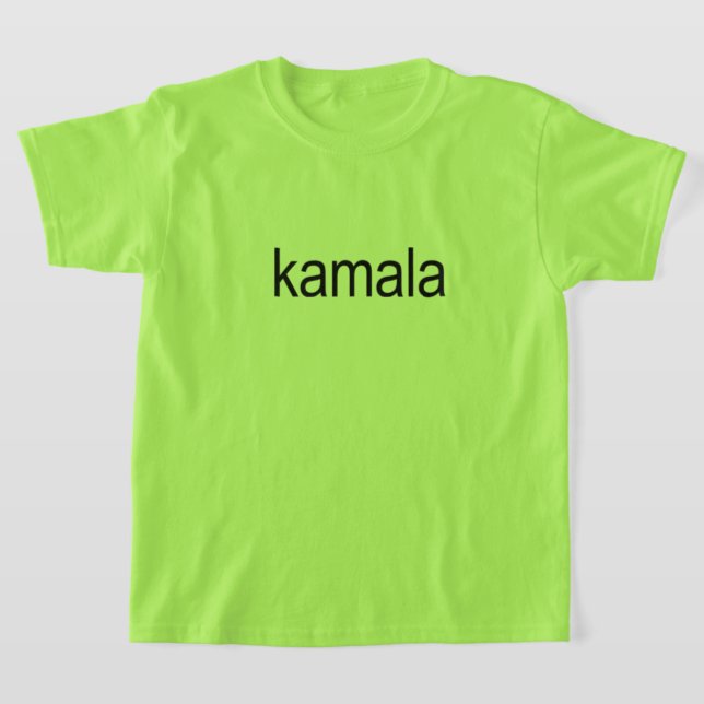 Kamala Harris Brat T-Shirt (Laydown)