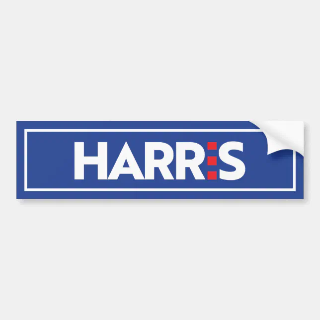 Kamala Harris Bumper Sticker | Zazzle