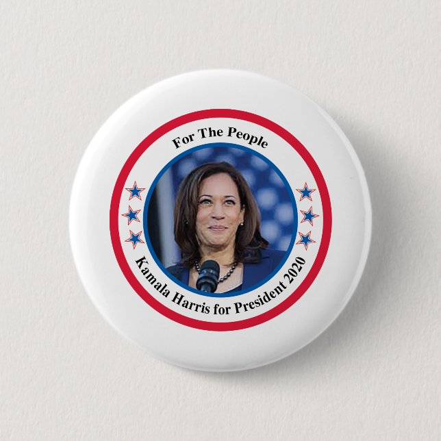Kamala Harris Button (Front)