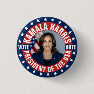 Kamala Harris Campaign Button