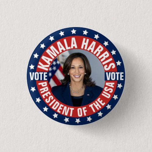 Kamala Harris Campaign Button