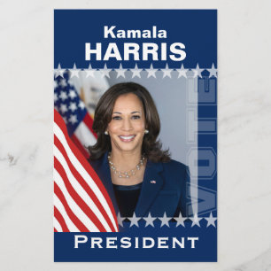 Kamala Harris Campaign Template Flyer