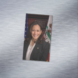Kamala Harris Candidate for President US 2024 Business Card Magnet